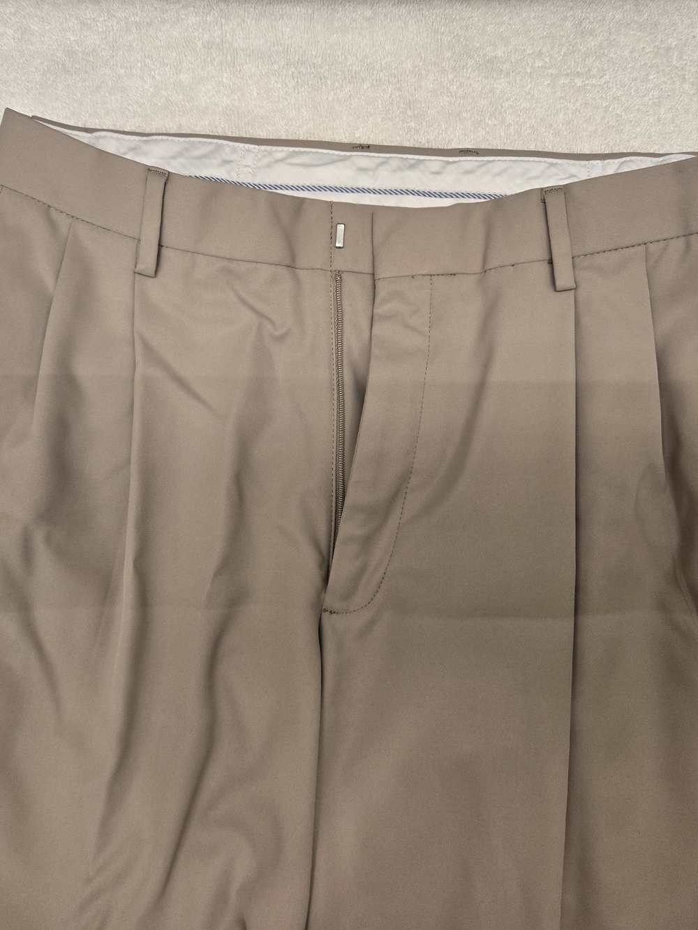 Haggar Eclo Stria Pleated Front Men's Dress Pants
